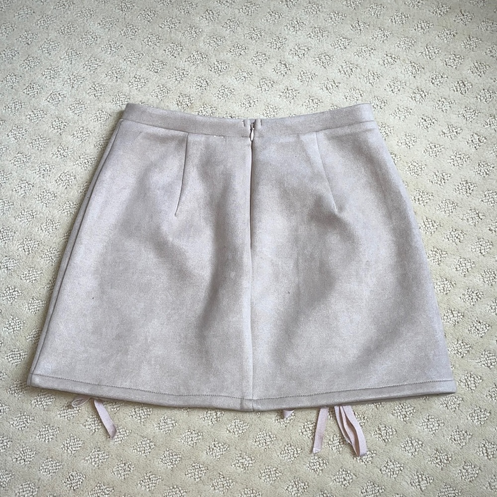 impeccable pig pink mini skirt size XS